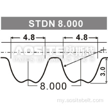 ALFA ROMEO 145 အတွက် အော်တိုချိန်ကိုက် ခါးပတ်